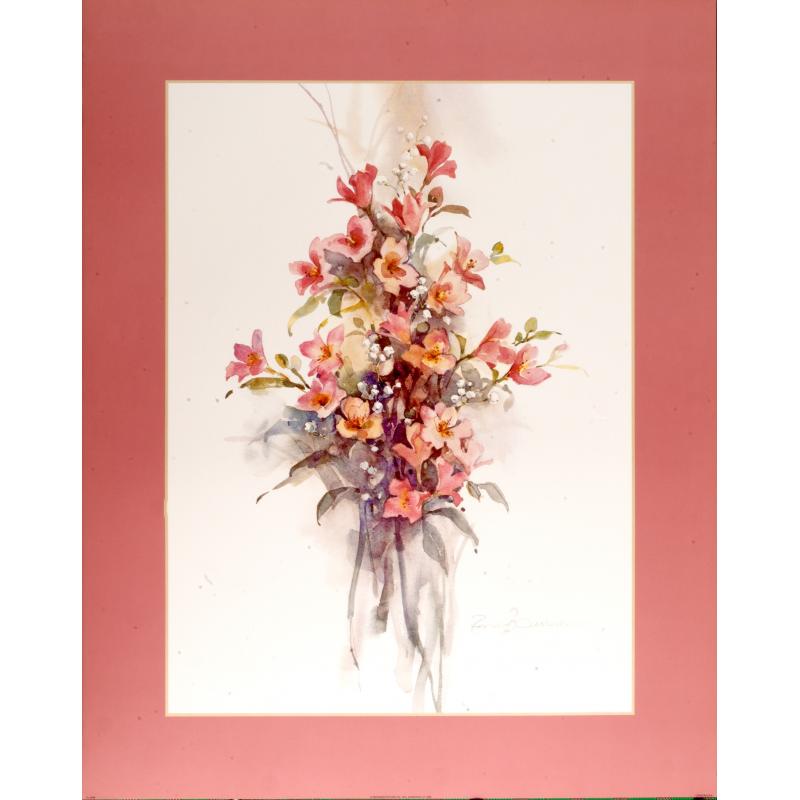 (22 x 28) Art Print FL2098 ROSALIND OESTERLE Bouquet of flowers
