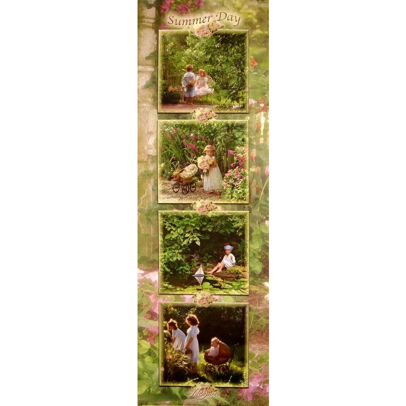 (11.75 x 36) Art Print LJ0720 Lisa Jane - Summer Day