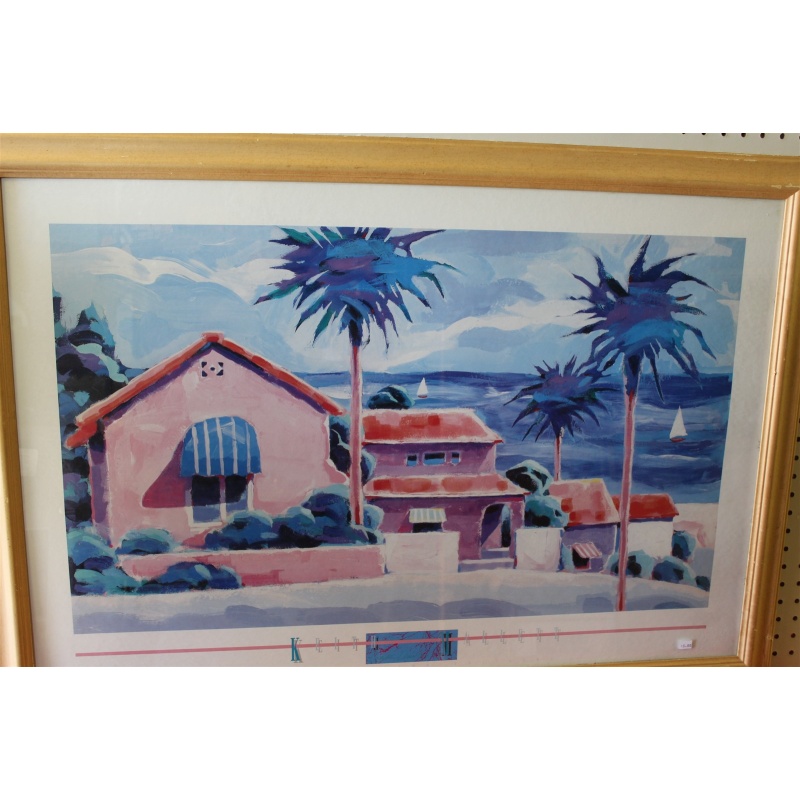 39.5 x 28 Framed picture by Keith Mallet