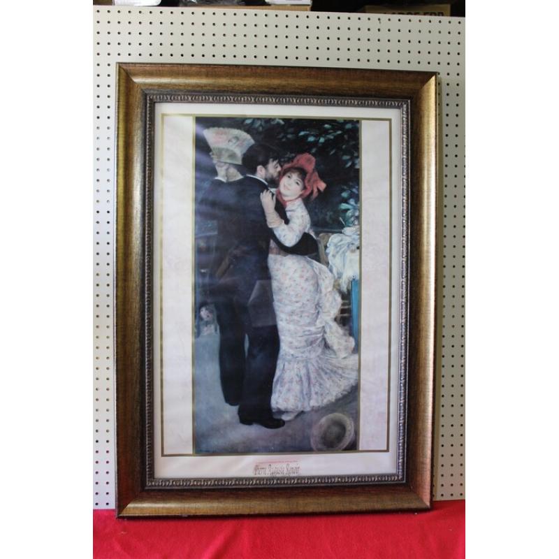 32.5 x 42.25 Framed picture by Pierre Auguste Renoir - high quality frame