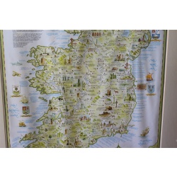28 x 36.5 Framed picture of Ireland
