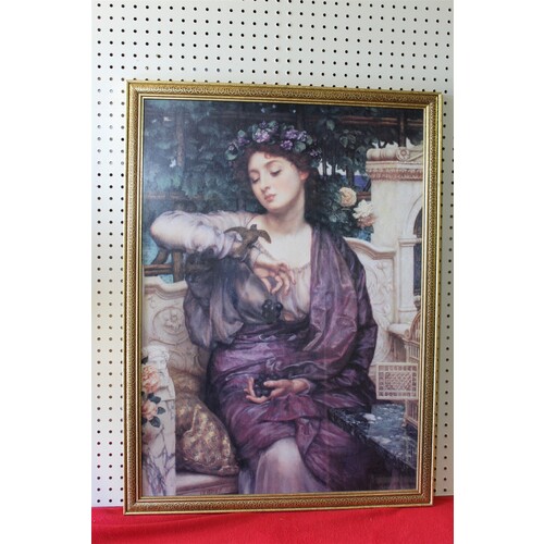 27 x 37 Framed picture - very ornate high-quality frame