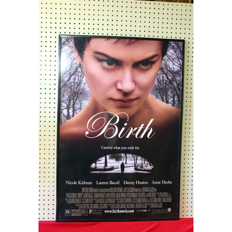 27.25 x 40.25 - Dual Sided Movie poster - birth - Nicole Kidman Lauren Bacall