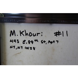 31.25 x 22.5 Framed picture Seaside Beach signed Yato