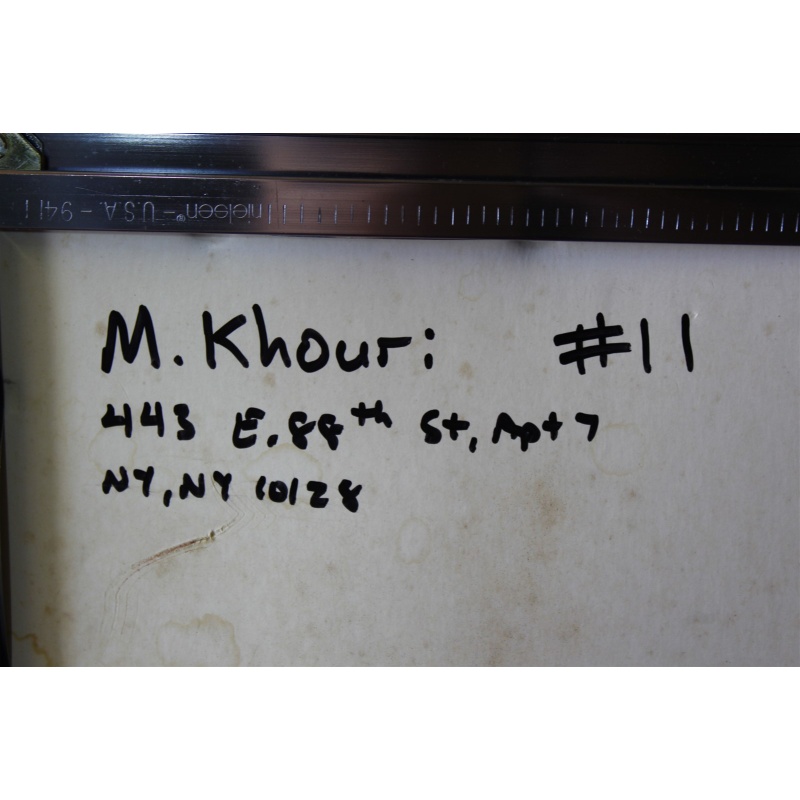 31.25 x 22.5 Framed picture Seaside Beach signed Yato