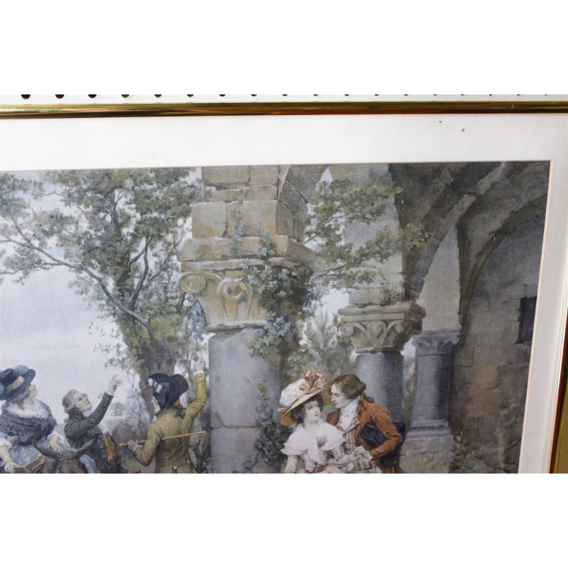 28.5 x 22.5 Framed pictures signed outin