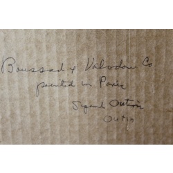 28.5 x 22.5 Framed pictures signed outin