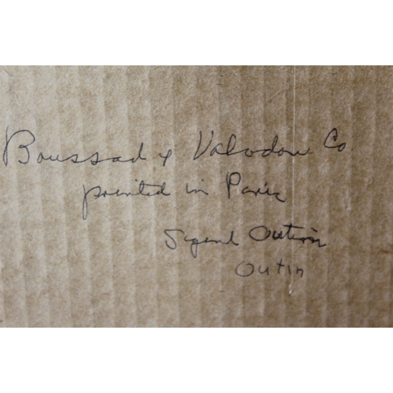 28.5 x 22.5 Framed pictures signed outin