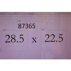 28.5 x 22.5 Framed pictures signed outin