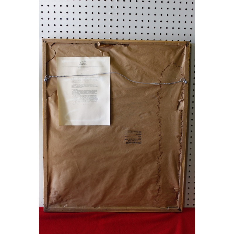 23.5 x 28.5 Framed picture Rosa Damascena - Pierre-Joseph Redoute