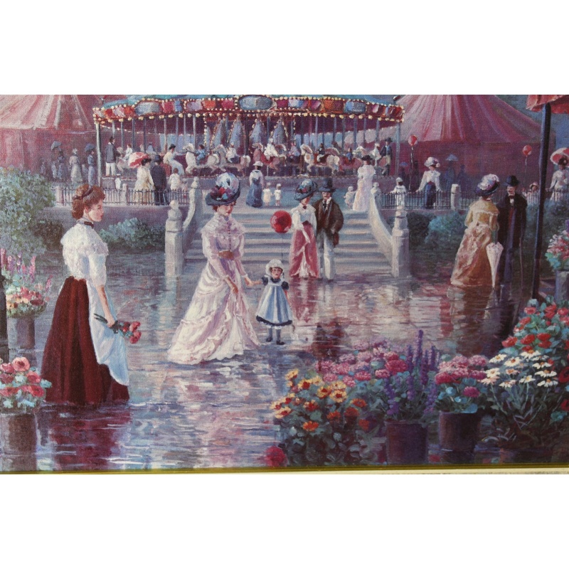 27.5 x 23.25 Framed picture - signed