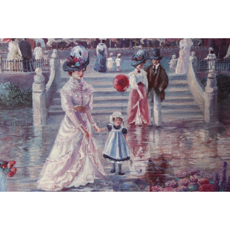 27.5 x 23.25 Framed picture - signed