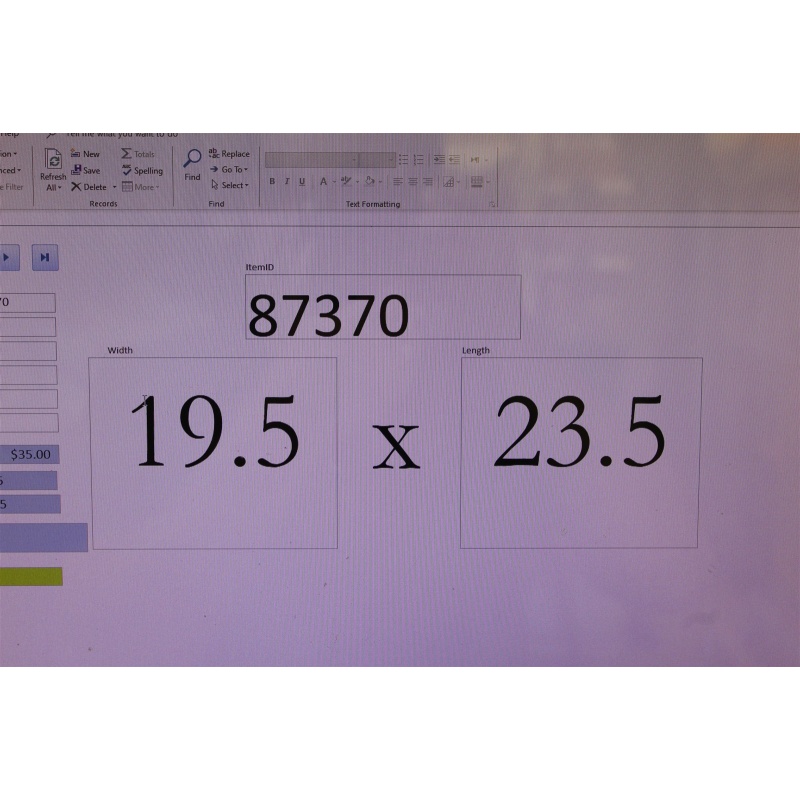 19.5 x 23.5 Framed picture little girl