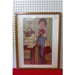 19.25 x 25.5 Framed picture from the painting by G.D. Leslie RA.