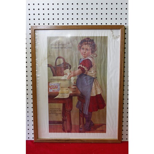 19.25 x 25.5 Framed picture from the painting by G.D. Leslie RA.