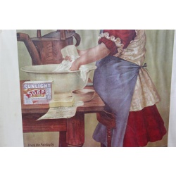 19.25 x 25.5 Framed picture from the painting by G.D. Leslie RA.