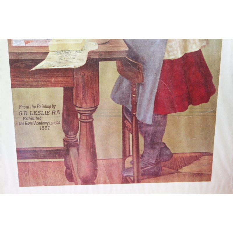 19.25 x 25.5 Framed picture from the painting by G.D. Leslie RA.