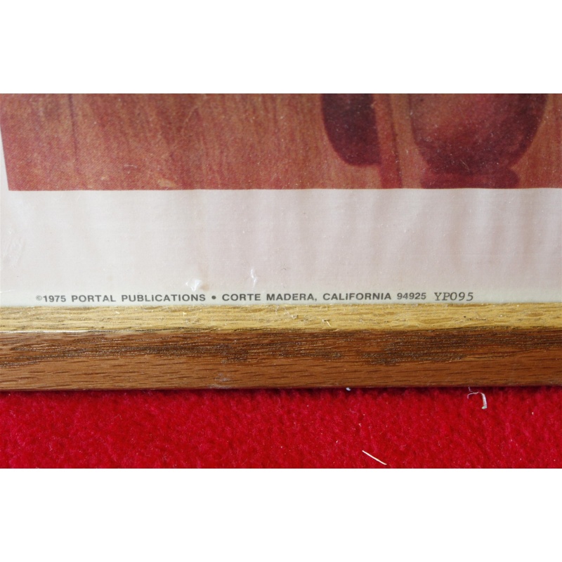 19.25 x 25.5 Framed picture from the painting by G.D. Leslie RA.