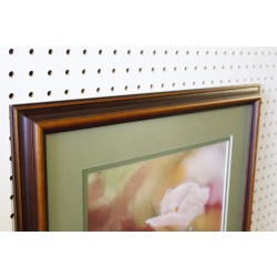 21 x 25.5 - Flawless Framed picture - captivating calla - signed K. Harvill