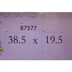 38.5 x 19.5 Framed art seaside sailboats signed Jones