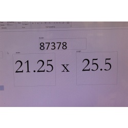 21.25 x 25.5 Framed portrait mother and daughter - vintage frame