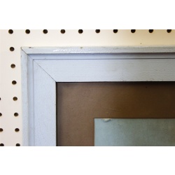 Signed Fred Pansing 27.5 x 21.5 Framed Art Steamship So. Pacific NY New Orleans