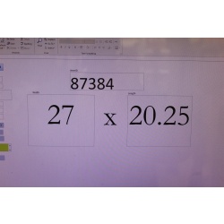 27 x 20.25 Framed picture ship Charles Robert Patterson 1925