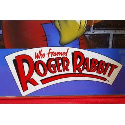 22 x 28.25 Framed movie poster who framed Roger rabbit