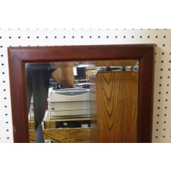 17 x 27 Framed mirror beveled glass