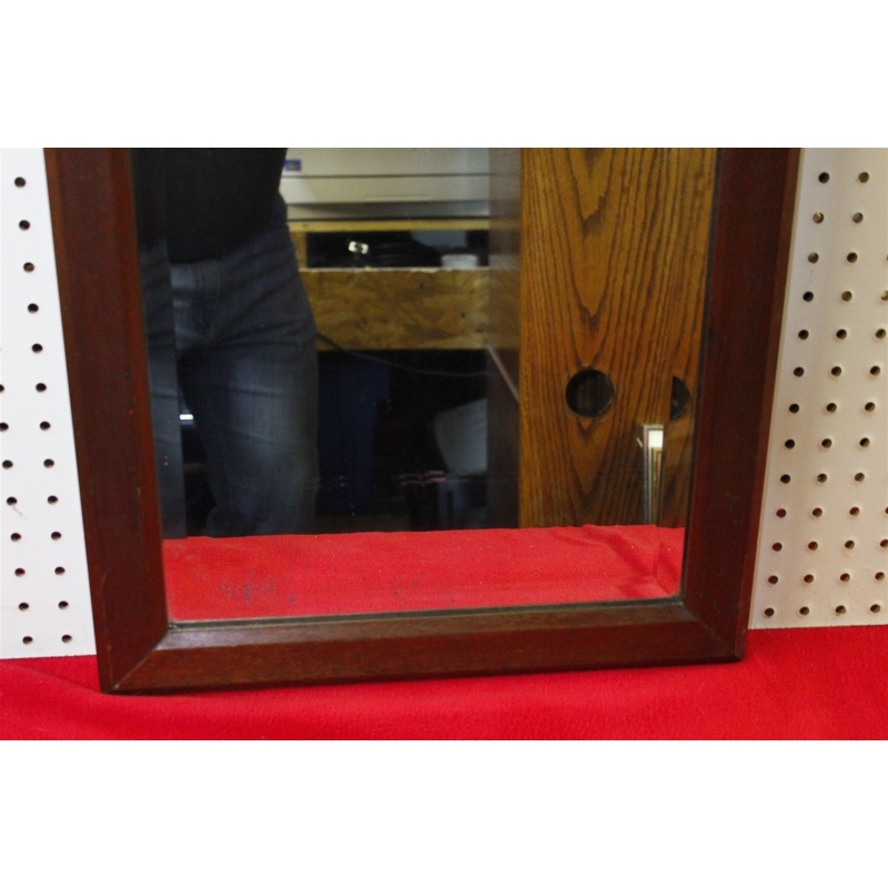 17 x 27 Framed mirror beveled glass