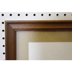 18 x 22 Framed picture signed Olivia Jane Williams