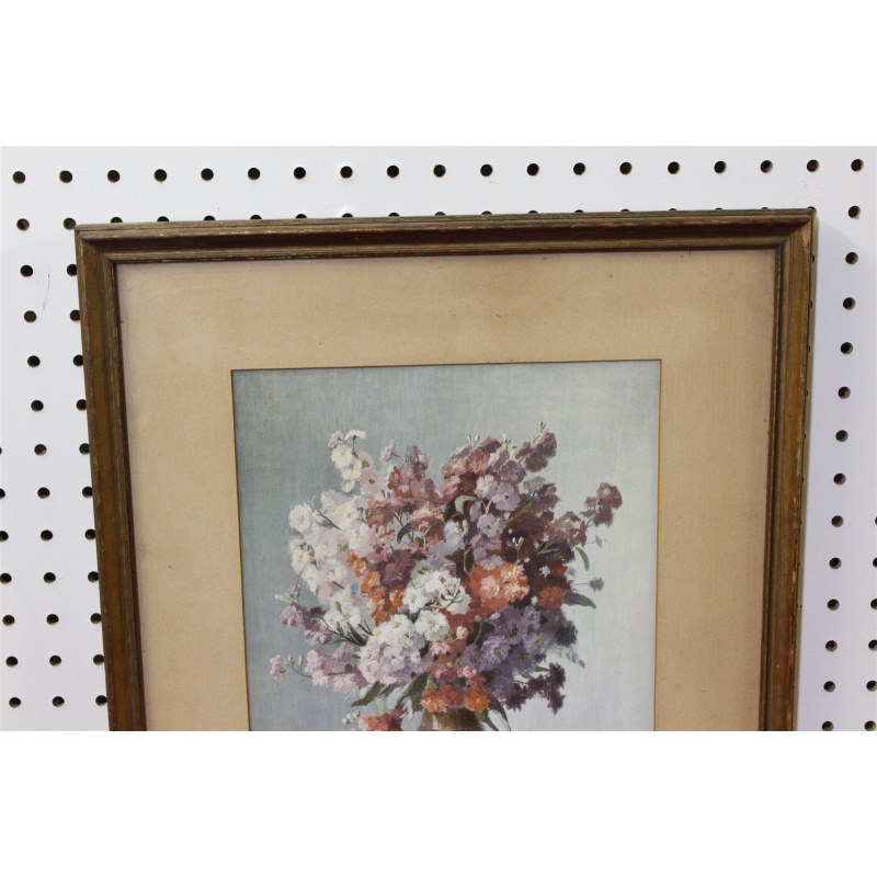 15.75 x 19 Framed picture signed E. O. Thaetner 1919