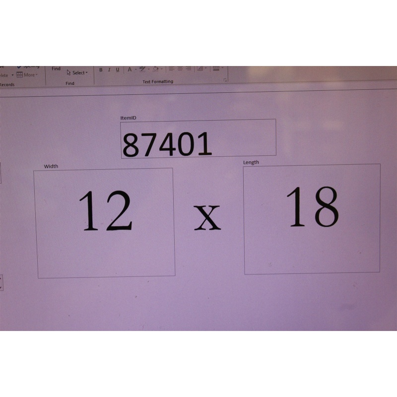 12 x 18 Metal sign employee parking only