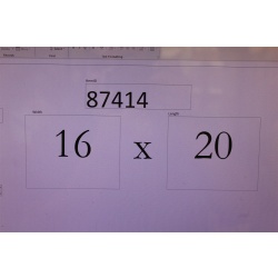 16 x 20 Unframed picture on canvas signed Samson