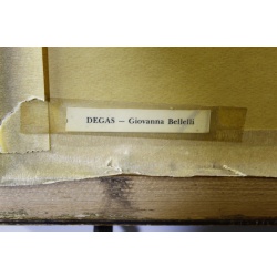 9.62 x 11.62 Framed Degas - Giovanna Bellelli - Nice Gold Frame