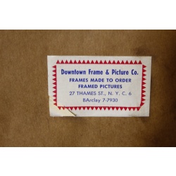 7.25 x 10 Framed The little Prince Hungarian 17th Cent. Thomas Summa Collection