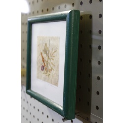 7.5 x 7.5 Framed Flower Art Signed