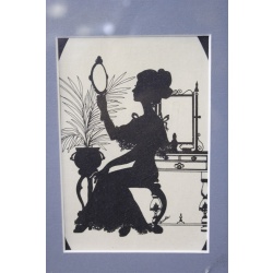 5.5 x 7.5 Framed Silhouette