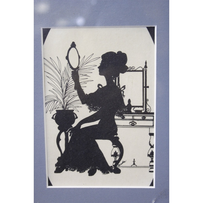 5.5 x 7.5 Framed Silhouette