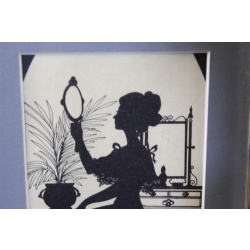 5.5 x 7.5 Framed Silhouette