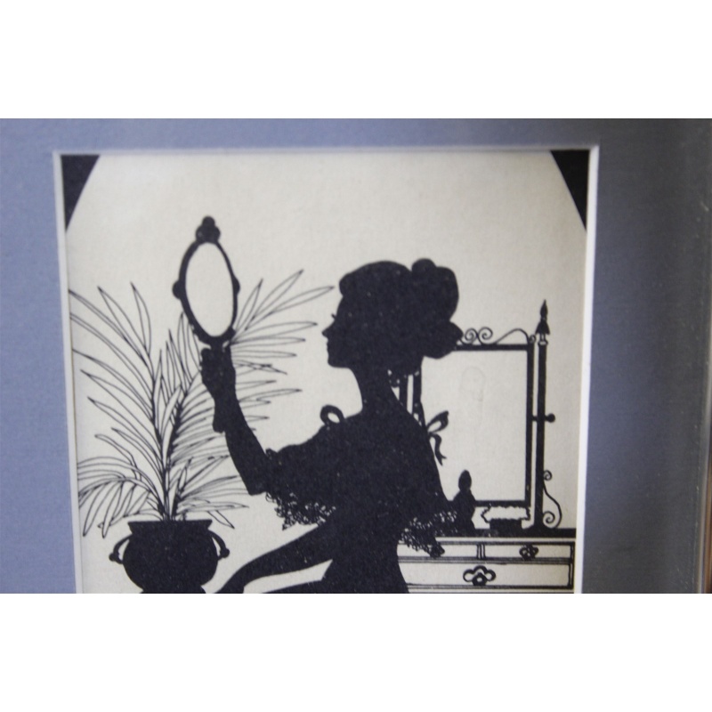 5.5 x 7.5 Framed Silhouette