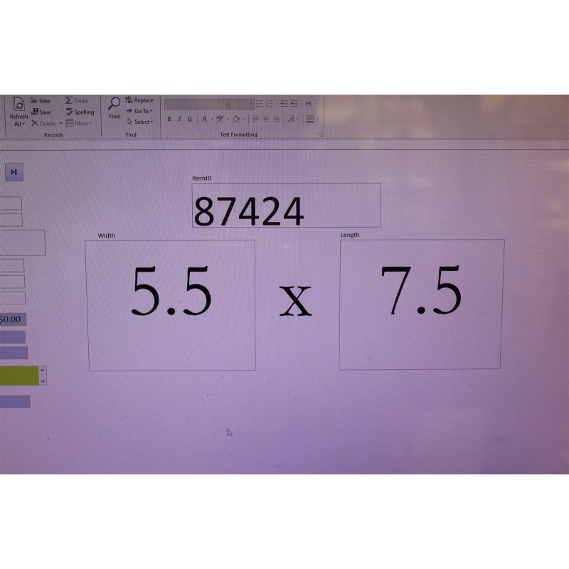 5.5 x 7.5 Framed Silhouette