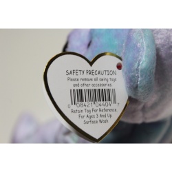 TY Beanie Babies ISSY the Four-Seasons Hotel Bear 2001 P.E. Pellets #87435