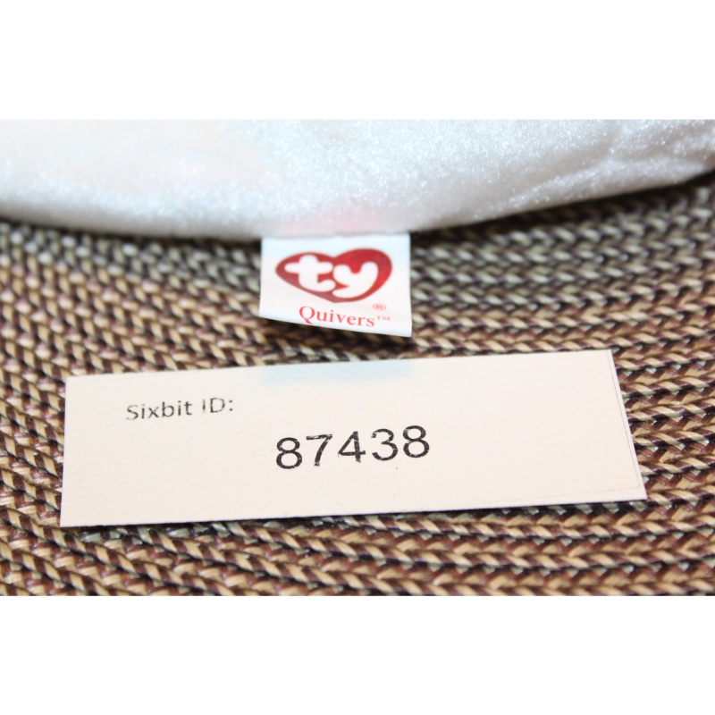 TY Beanie Babies Quivers 2003 P.E. Pellets #87438