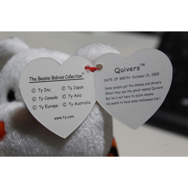 TY Beanie Babies Quivers 2003 P.E. Pellets #87438