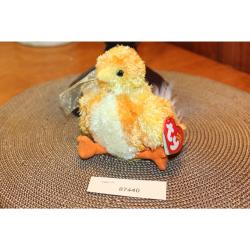 TY Beanie Babies Chickie 2001 P.E. Pellets #87440