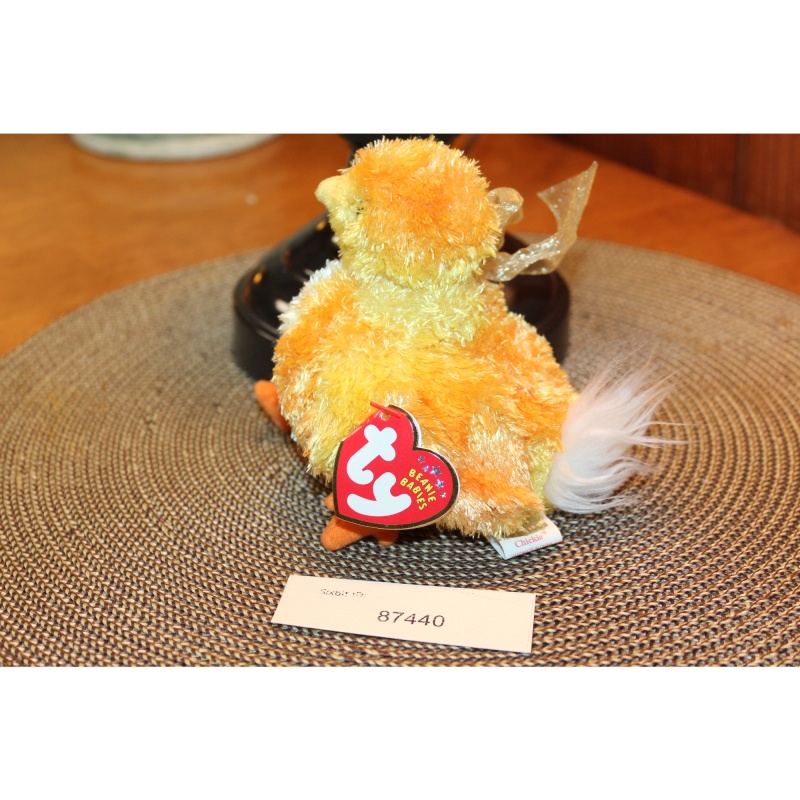 TY Beanie Babies Chickie 2001 P.E. Pellets #87440