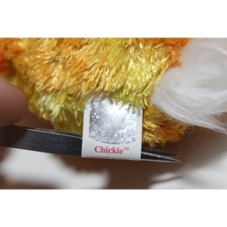 TY Beanie Babies Chickie 2001 P.E. Pellets #87440