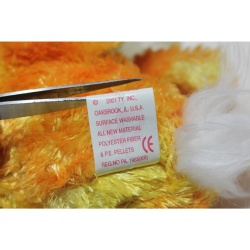 TY Beanie Babies Chickie 2001 P.E. Pellets #87440