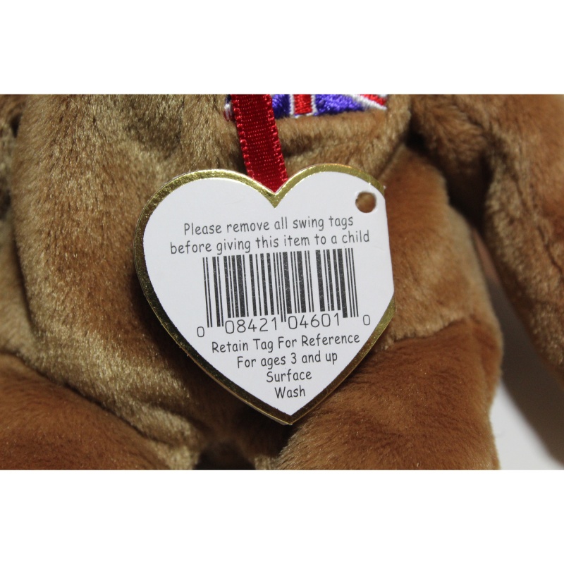 TY Beanie Babies Britannia 1997 P.E. Pellets #87445